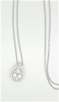 Collana Giorgio Visconti Donna in Oro bianco Diamante 0.26 Ct GBX35199 - GBX35199